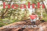 THE HEALTH BENEFITS OF SPENDING TIME IN NATURE...6 Island Health magazine IslandHealthMag spring 2021 7 were created specifically for the pandemic response, including several nursing