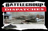 An irregular e-zine for the Battlegroup WWII wargames rules · 2017. 11. 20. · Dispatches 2 1 Welcome to the second irregular fanzine for players of the Battlegroup series of rules