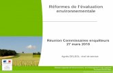 Réformes de l’évaluation environnementale...2018/03/21  · de gestion des risques d’inondation, programme d’actions régional pour la protection des eaux contre les nitrates,