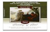 St. Cornelius Church · 2020. 3. 16. · St. Cornelius Church 5500 Wardlow Rd., Long Beach, CA 90808 (562) 421-8966