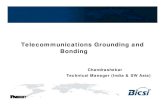 Telecommunications Grounding and Bonding GenericPurpose and scope ofTIA-607-B TIA-607-B grounding is normative and applies to entire building, not just data centerTIA-607-B, “Generic