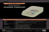 [Brochure]IC5500 PINAPD 195022Brochure]IC5500 PINAPD.pdf · 2019. 9. 17. · IC5500 PINPAD Bitel, A global leader in secure payment and transaction solutions SPECIFICATIONS : IC5500