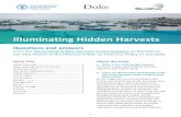 Illuminating Hidden Harvests - FAO · 2021. 2. 8. · and any aquatic animal which is harvested (from marine and inland sources) but excludes aquatic plants. So, this approach would