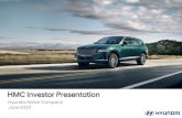 HMC Investor Presentation - IRGO...AMEA India S. America Others Developed Market Emerging Market SUV Opportunity to win shares (Ex. GV80 in US market) Outperform market growth Market