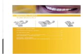 BUCCAL TUBES TUBI BUCCALI...bonding buccal tubes have an embrasure on the mesial side for an easier insertion of the archwire. Can be ordered with the anatomical mesh short base, or