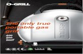 The only true portable gas grill - BAUHAUS · 2021. 3. 8. · Överflödigt fett och rester i utrustningen kan orsaka fettbrand inuti grillen. FARA ... Bruksanvisning för bärbar