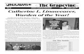 No. 52 NAAWS Grapevine Newsletter October, 2012 Catherine L. … · 2019. 2. 19. · No. 52 NAAWS Grapevine Newsletter October, 2012 Catherine L. Linaweaver, Warden of the Year! NAAWS