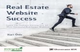 Real Estate Website Success · 2021. 5. 12. · When building or updating your real estate website, ... the most effective practices. This year alone, my team has analyzed over 100,000