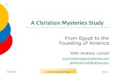 A Christian Mysteries Study · 2020. 9. 9. · Jesus of Nazareth, —That is connected with the deepest Cosmic secrets. The ancient Mystery Initiates said to their pupils: Try to