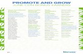 PROMOTE AND GROW - Norwex · 2019. 7. 15. · Team Coordinator Team Promoters These Consultants earned a double Promote & Grow Bonus for qualifying for ... new title. Phoenix Lyon