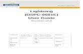 Lightning (DSPC-8681E)€¦  · Web viewUsually DSPC-8681E can be detected after restart BIOS or reboot Linux system. The four PCIe switch LEDs should begin flashing to indicate