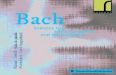 J. S. Bach · 2021. 4. 27. · J. S. Bach (1685–1750) Sonatas for viola da gamba & harpsichord Robert Smith viola da gamba Francesco Cor harpsichord About Robert Smith: ‘Never