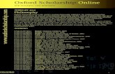 Oxford Scholarship Online - cuni.czold.ufar.ff.cuni.cz/info/prilohy/OUP_phil_feb_2010.pdf978-0-19-823913-0 O'Meara: Pythagoras Revived, 1990 978-0-19-875147-2 O'Meara: Plotinus, 1995