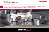 Strong, Free-cutting Edges Guarantee Maximum Machining Efficiency and Stability · 2021. 1. 28. · Strong, Free-cutting Edges Guarantee Maximum Machining Efficiency and Stability