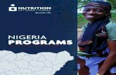 | NUTRITION INTERNATIONAL...deicient and 20% are zinc deicient. Nigeria is experiencing a double burden of malnutrition, where undernutrition, including micronutrient deiciencies,