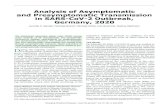 Analysis of Asymptomatic and Presymptomatic Transmission in … · During the ongoing coronavirus disease (COV- ID-19) pandemic, worldwide, >85 million severe acute respiratory syndrome