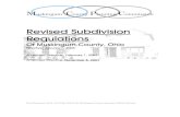mceo.org - Revised Subdivision Regulations · 2007. 2. 1. · Muskingum County Planning Commission Revised Subdivision Regulations Of Muskingum County, Ohio Effective: January 1,