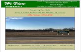 Recreation Land, and Homes...Recreation Land, and Homes Oscar Reyes Cell: 972-342-0369 | oscar@hiviewrealestate.com Hi View Property For Sale 1301 S Saint Augustine Dr, Dallas, TX