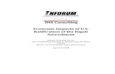 Economic Impacts of U.S. Ratification of the Kigali Amendment · 2018. 5. 3. · Background on the Kigali Amendment The Kigali Amendment to the Montreal Protocol was agreed upon at