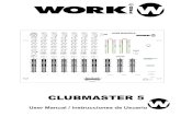 CLUBMASTER5 FULLMANUAL 12 V2...The side assignation is showed by its own LED. 8. PFL You can listen the signal of the only channel which PFL switch is turned ON . So PFL routes the