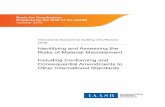 Identifying and Assessing the Risks of Material Misstatement Including Conforming and Consequential Amendments … · 2018/7/16  · A140‒A143, A166‒A174 and Appendices 5 and