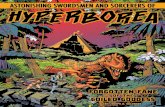 ASTONISHING SWORDSMEN AND SORCERERS OF hypeRBOrEa · 2018. 5. 19. · the mythical world of Hyperborea, a sword-and-sorcery campaign setting inspired by the fantastic fiction of Robert