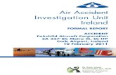 Air Accident Investigation Unit Ireland...FORMAL REPORT ACCIDENT Fairchild Aircraft Corporation SA 227-BC Metro III, EC-ITP Cork Airport, Ireland 10 February 2011. Fairchild SA 227-BC