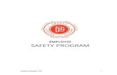 EMPLOYEE SAFETY PROGRAM - Downing Construct...The employee will sign and date the acknowledgement. A copy of the signed verification sheet will be forwarded to the safety director