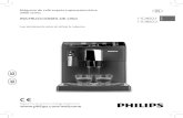 ES 05 - Philips...2021/05/04  · Máquina de café exprés superautomática 3000 series ES 05 05 2 ESPAÑOL ¡Felicidades por la compra de la máquina de café superauto-mática Philips