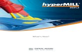 CAM software hyperMILL Version 2021 - OPEN MIND Tech€¦ · 5 CAM – 2.5D Strategies T-Slot Milling on 3D Model The Woodruff cutter type can now also be used in the strategy. The