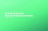 STRATOS WHITEPAPER · 2021. 5. 18. · STRATOS WHITEPAPER 2021 3 TABLE OF INDEX 1. CURRENT SITUATION AND THOUGHT 6 1.1 Thoughts triggered by Bitcoin, Ethereum smart contract and blockchain