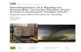 Development of a Ready-to- Assemble Tornado Shelter from ...Standard for the Design and Construction of Storm Shelters (ICC/NSSA 2014) and provides protection in extreme weather events,