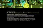 DATASHEET AVEVA Enterprise Asset Management · 2020. 10. 8. · MRO inventory. MRO Inventory addresses the main challenges of maintenance repair and operations, enabling the . control