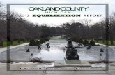 OOAKLAND COUNTYAKLAND COUNTY · 2017. 6. 28. · OOAKLAND COUNTYAKLAND COUNTY MICHIGAN 2012 EEQUALIZATION QUALIZATION REPORT LL.Brooks Patterson, County Executive.Brooks Patterson,