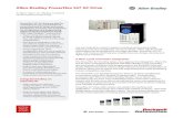 Allen-Bradley PowerFlex 527 AC Drive · 2017. 5. 7. · PowerFlex 527 AC drive uses embedded motion instructions that are shared with Kinetix servo drives, providing the same user