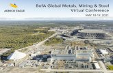 BofA Global Metals, Mining & Steel Virtual Conference...2019/05/18  · BofAGlobal Research 2021 Global Metals, Mining & Steel Virtual Conference 2 The information in this presentation