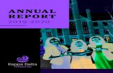 19-20 KDF Annual Report FINAL WEB 02 - Kappa Delta...2021/04/19  · Natalie Ryba, Eta Iota-Pace ˙˛ & ˆ˝ ˇ ˇ ˘˜˚ ˛˙˘˚˝ Rachel Kline, Sigma Kappa-Ohio State ˛ ˘ ˙ˇ