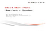EC21 Mini PCIe Hardware Design - Sisoog · 2019. 12. 9. · LTE Standard Module Series EC21 Mini PCIe Hardware Design EC21_Mini_PCIe_Hardware_Design 3 / 67 8. Added thermal consideration