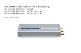 M2M Cellular Gateway · 2018. 7. 27. · M2M Cellular Gateway IDG500-0P001 (3G) IDG500-01001 (LTE cat. 1) IDG500-0T001 (LTE cat. 4) User Manual