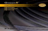 Green8 - FSP ONE...ASTM B624 Green8 Green6 CuCd Percon®24. RAW MATERIAL. IACS (%) Tensile Strength (MPa) ATSM B624 Min 85 Min 414 CuCd 87 to 90 400 to 420 Green6 90 to 93 380 to 400
