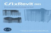 CSiXRevit 2021 Manual - CSI Portugal...Revit and ETABS Data Exchange 4 Steel Column and Framing Family Section Geometry Creates and maps equivalent ETABS frame sections. Makes Auto-Select