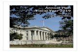 Annual Plan Fiscal Year 2019 - Oversight.gov · 2018. 11. 1. · reimbursable basis by the SBLF program office. Annual financial statement audits of Treasury and certain components