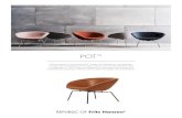 POT - designcraft...both Jacobsen and Fritz Hansen to write their names into furniture history. Arne Jacobsen was incredibly productive, both as an architect and a designer. At the