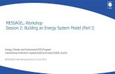MESSAGE Workshop Session 2: Building an Energy System Model …pure.iiasa.ac.at/17318/3/2021-06-08 Session 2 Part I.pdf · 2021. 7. 28. · MESSAGE ix Workshop Session 2: Building