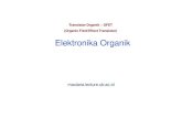 Transistor Organik – OFET (Organic Field Effect Transistor) · 2014. 4. 17. · Elektronika Organik maulana.lecture.ub.ac.id Transistor Organik – OFET (Organic Field Effect Transistor)