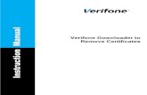 Manual - PRTH...Verifone Downloader to Remove Certificates Verifone Confidential 4 06/04/2019 Purpose The “Verifone Removes Certificates Utility” is a small download file that