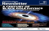 A CENTURY OF BLACK HOLE PHYSICS · 2020. 1. 6. · supermassive black hole in a distant galaxy, has been pulled apart by the enormous tidal forces present. The stellar remnant has