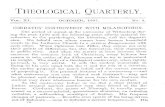 THEOLOGICAL QUAR.TERLY. · 2018. 6. 7. · THEOLOGICAL QUAR.TERLY. VoL. XI. OCTOBER, 1907. No. 4. CORDATUS' CONTROVERSY WITH MELANCHTHON. The period of unrest atthe university of