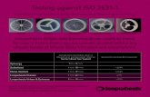Testing against ISO 2631-1 - Loopwheels...(measured against ISO2631 and compared to a Spinergy Day Wheel) 60.90% 60.90% 109% 109% Lateral stiffness Good for manual use Good (20% more