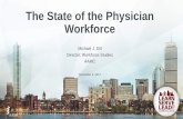 The State of the Physician Workforce - AAMC · 2019. 7. 3. · Number of clinical sites. Supply of primary care preceptors. Supply specialty preceptors. Percent of programs very concerned.